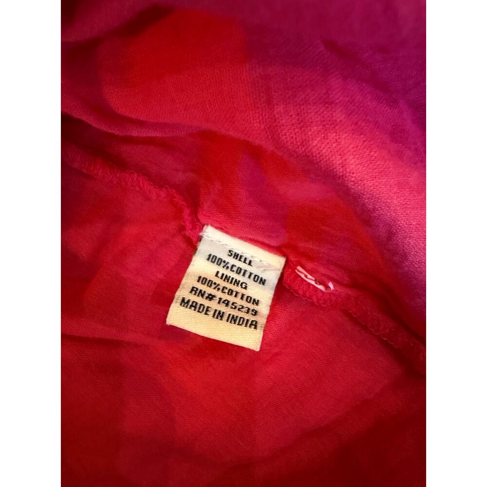 Sim and Sam 100% Cotton Hot Pink Mini Dress - Picture 3 of 4